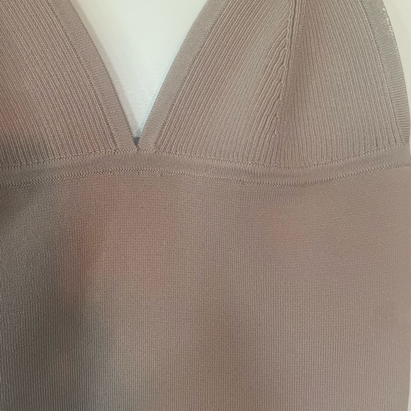 ZARA M ribbed brown tank - Picture 2 of 3